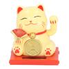 2-дюймовый солнечный кот удачи с прозрачной коробкой, работающий на солнечной энергии, набор для машущей руки Lucky Cat для домашнего офиса и