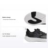 Li Ning Kids Sports Lifestyle Series Удобная прочная нескользящая амортизирующая повседневная обувь с низким верхом Детская повседневная обувь черного цвета YKCU010-3