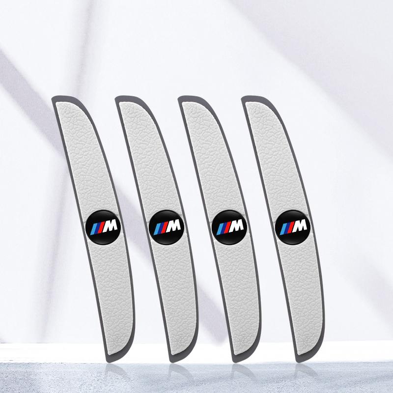 4Pcs BMW Car Door Anti Scratch Protection Strips Accessories For BMW M E46 E90 E60 F30 F10 E39 E36 F20 G30 G20 E87 E92 E91 E30 MP1