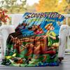 1PC Scooby-Doo! AND THE GOBLIN KING Outdoor Flannel Blanket Soft Plush Decor for Picnics, camping,Bedroom, Playroom, Office1218A