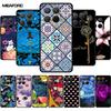 Для Xiaomi 15T Pro 5G 3D TPU Чехол Рельефные Цветы Coque Тисненые Цветы Funda Силиконовая Мягкая Задняя Крышка Телефона Для Xiaomi15T Pro