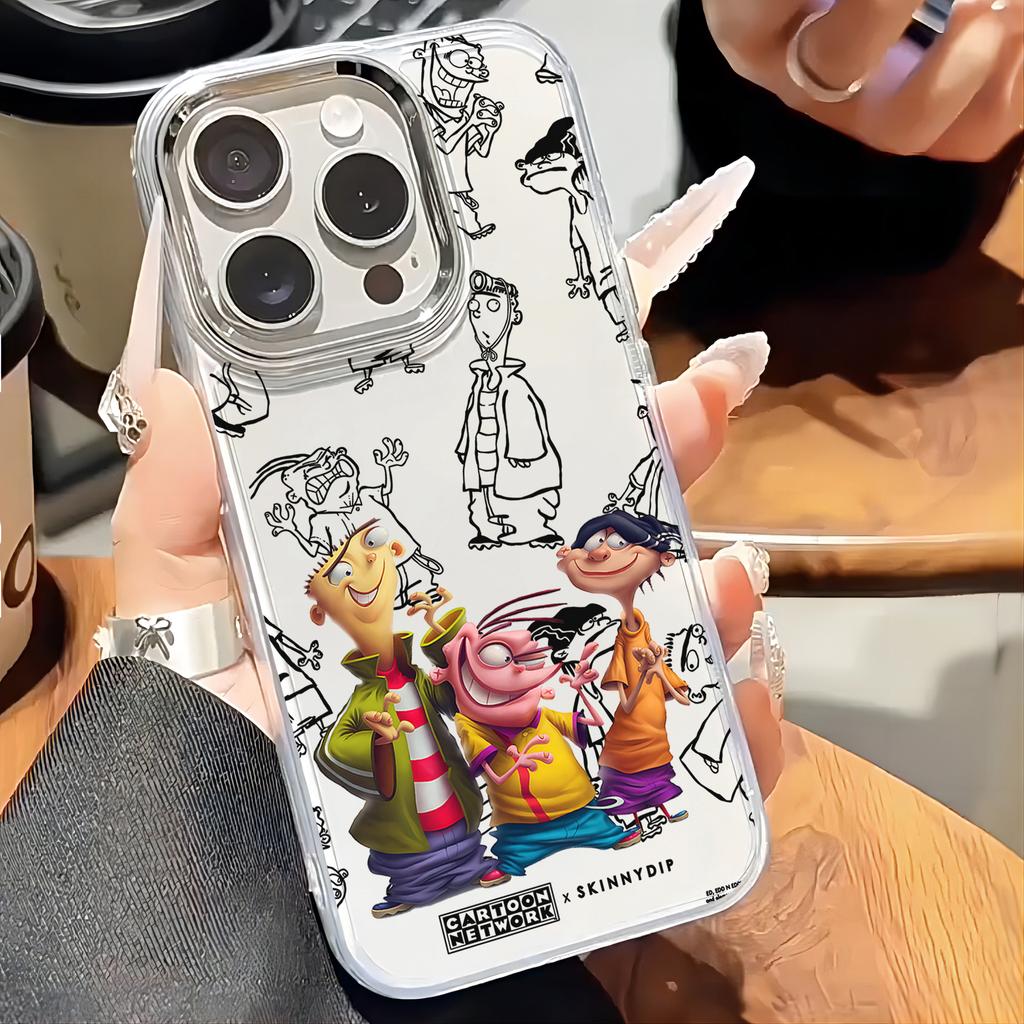 Чехол для телефона E-Ed Edd N Eddy для Samsung Galaxy S25 S24 S23 S22 S21 S20 Note20 FE Ultra Edge Plus 4G 5G Прозрачный Мягкий Чехол