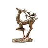 Brass Deer Statue Home Decoration Accessories Copper Office Desk Decor Ornaments