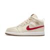 Детские кроссовки Air 1 Mid Utility PS Fleece Tan Pearl-White Dark-Driftwood DO2208-264