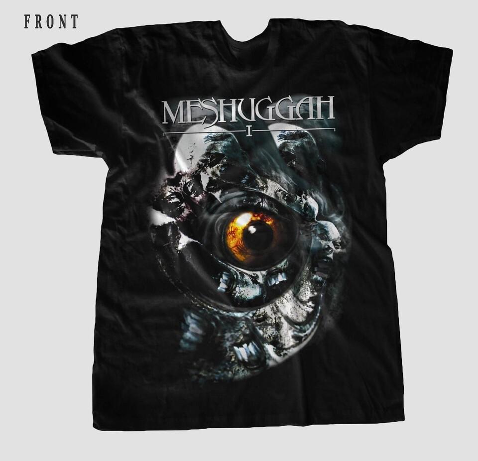 РАСПРОДАЖА Meshuggah I Футболка с коротким рукавом Хлопок Черный Женская Мужская Размер от S до 5XL Унисекс Футболка