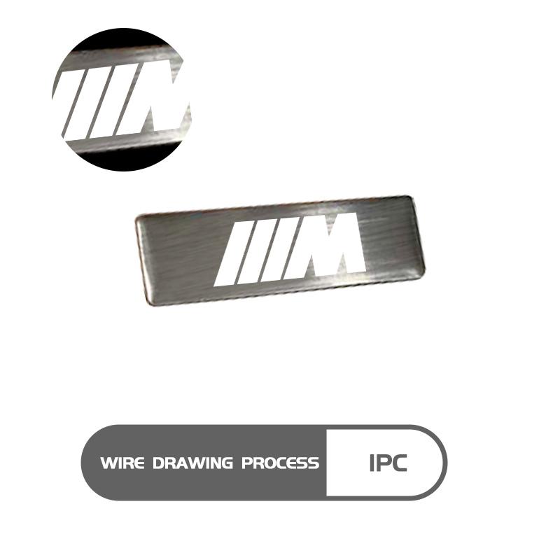 OOYR4 Universal Car Logo Emblem Badge Metal Sticker Decal Accessory For BMW M Performance Alpina M3 M5 M6 X1 X3 X4 X5 G20