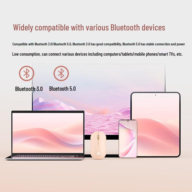 HP DM10C Rechargeable Wireless Bluetooth Dual-Mode Mouse