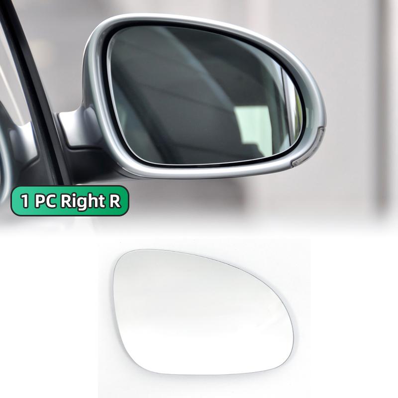 Для Vw Golf 5 Mk5 2003-2008 Jetta Passat B6 2006-2009 левая и правая дверь, боковое зеркало с подогревом, стекло заднего вида, пластина заднего вида