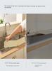 Kitchen Sink Water Barrier, Bendable Corner Sink Waterproof Splash Guard, Countertop Suction Cup Silicone Water Barrier
