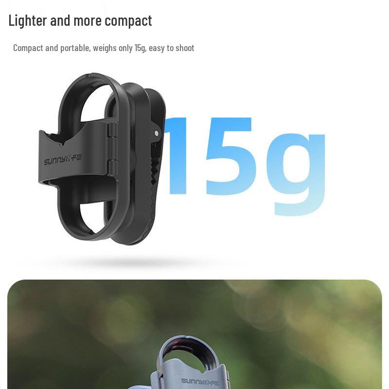 Зажим-клипса для рюкзака Insta360 GO 3S: Быстросъемное крепление 360° для вертикальной/горизонтальной съемки, Крепится к кепке или одежде, В наличии
