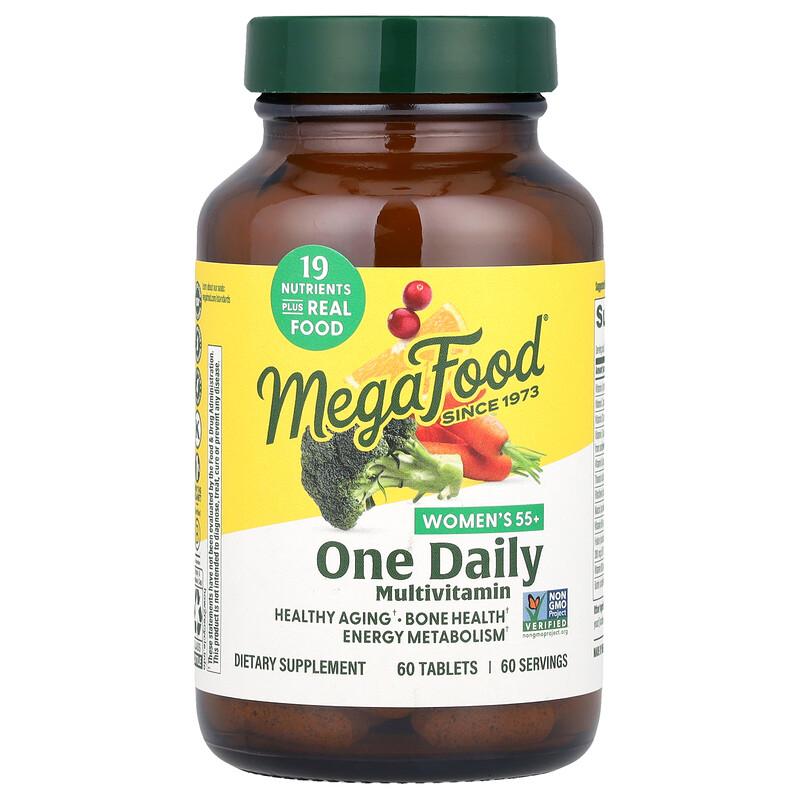 Women's 55+, One Daily Multivitamin, 60 Tablets