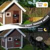Automatic Chicken Coop Door Opener Battery Powered Light Sense Control Waterproof Pet Flap Accessories Upgrade ABS House Gate