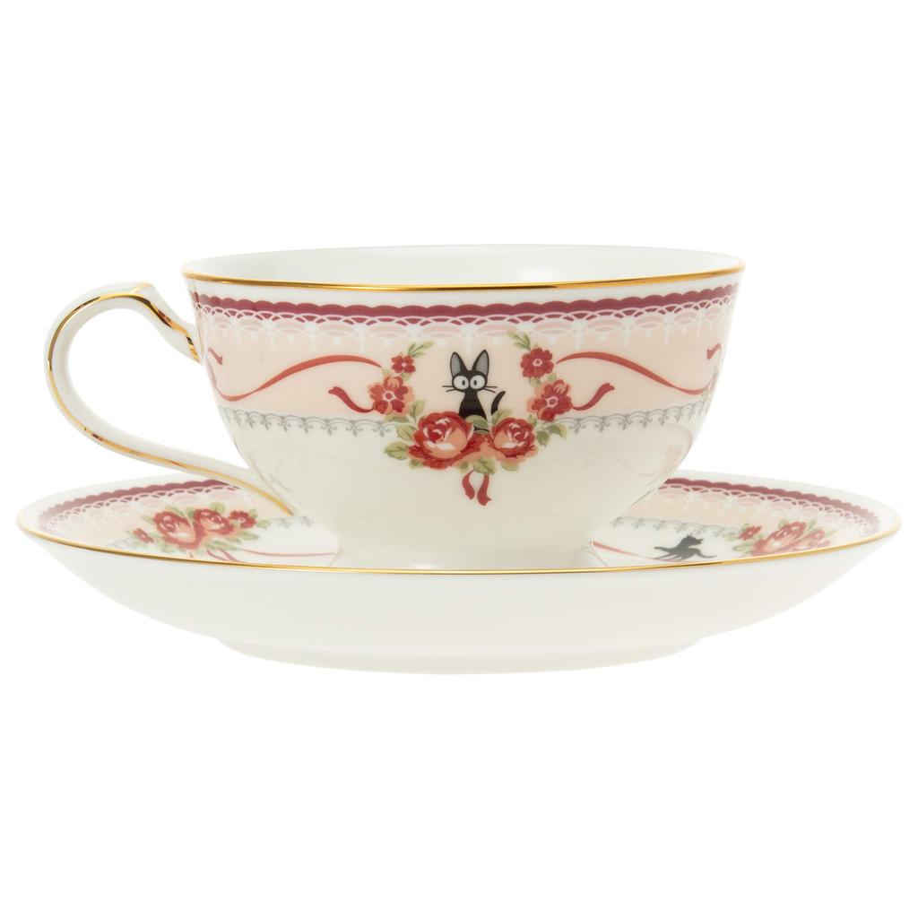 Noritake Cup Saucer 190cc Служба доставки Розовый костяной фарфор и (Кофе чай) MJ97221/H-612L Кики