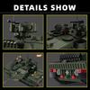 Военный MOC 1/28 2306 деталей Leopard 2A8 Армейский основной боевой танк Строительные блоки Кирпичики Современный набор танков Игрушки Для Детей Мальчиков Подарки