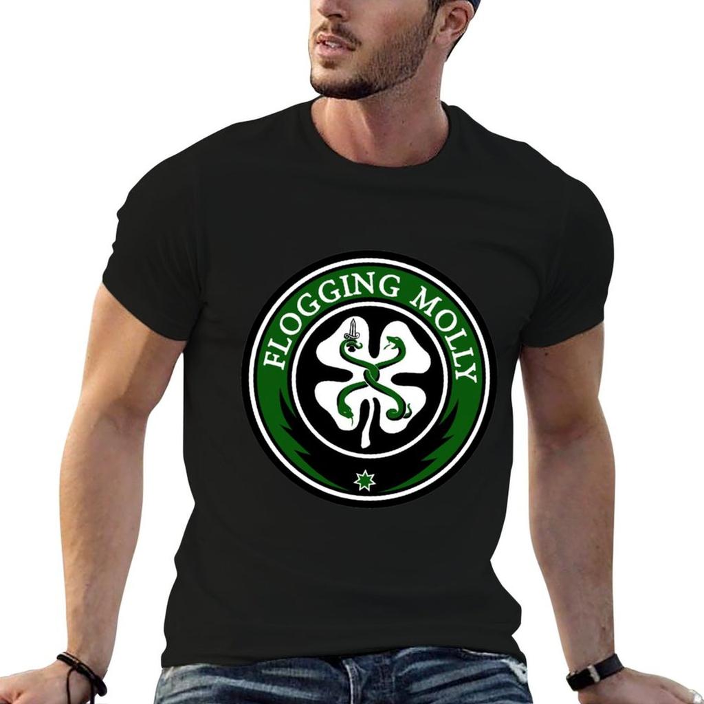 Футболка Flogging Molly Большого Размера Простая Футболка