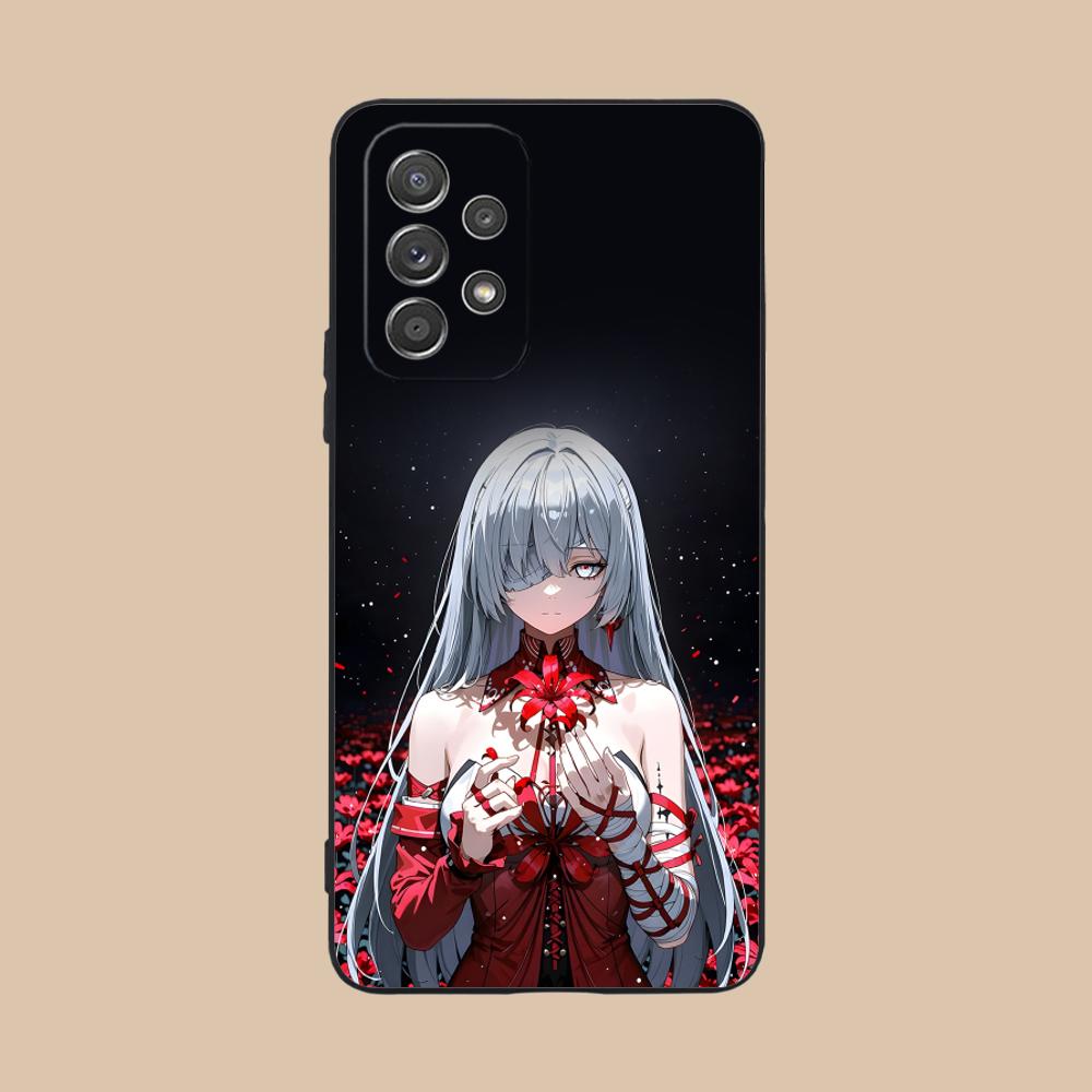 Чехол для мобильного телефона Wuthering Waves Phrolova Матовый для Samsung Galaxy M55 54 42 35 34 33 32 23 22 15 14 13 12 F55 5G
