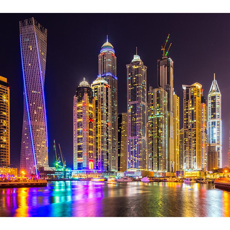 3D обои Яркие огни города Тусклый ночной телевизор КТВ Бар Гостиная Диван Индивидуальные большие настенные обои для стен Контактная бумага