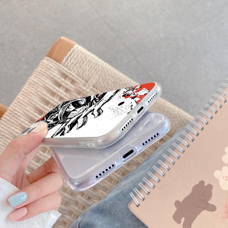 Мягкий прозрачный силиконовый чехол с рисунком аниме для Xiaomi Redmi Note 13 14T 15 Samsung A55 A35 S24 FE iPhone Huawei Honor Camera Защитный противоударный чехол