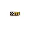 Car logo real carbon fiber ST logo m logo is applicable to Ford focus MK1 MK2 MK3 MK4 ST RS