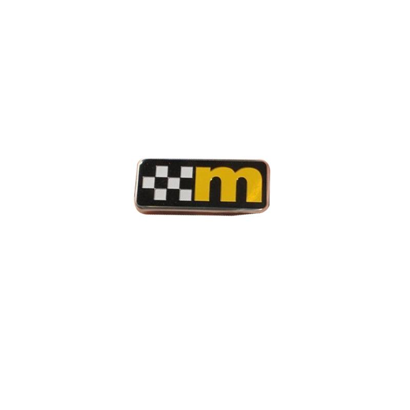 Car logo real carbon fiber ST logo m logo is applicable to Ford focus MK1 MK2 MK3 MK4 ST RS