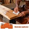 Кромкооблицовочный клей-аппликатор Регулируемый аппликатор для клея по дереву Герметичная конструкция Нанесение Многофункциональный инструмент DIY Металлические проекты