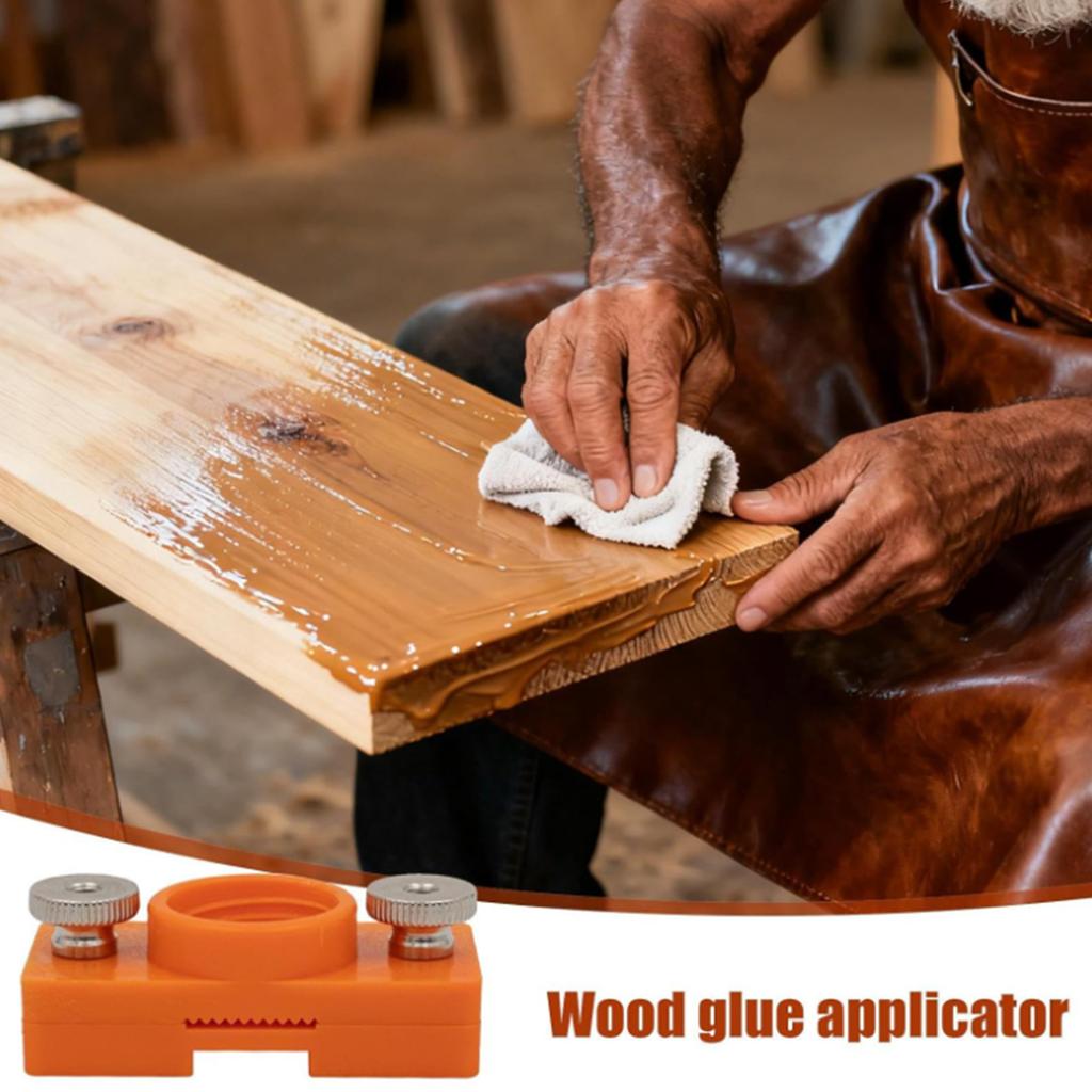 Кромкооблицовочный клей-аппликатор Регулируемый аппликатор для клея по дереву Герметичная конструкция Нанесение Многофункциональный инструмент DIY Металлические проекты
