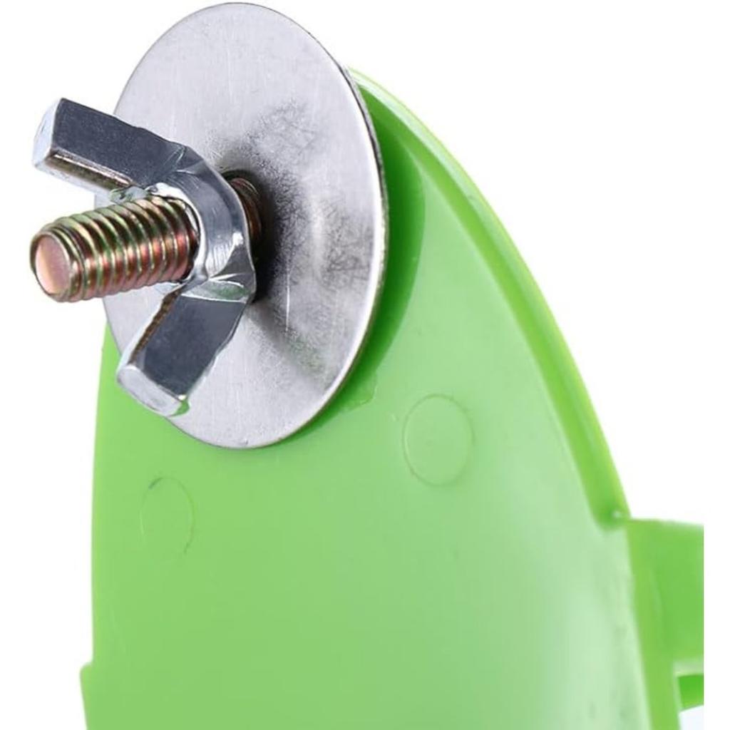 2Pcs Bird Feeding Cup Rack Plastic Cuttlebone Holder Stand Food Fruit Holder Bird Cage Accessories for Budgies Parakeet Cockatiel