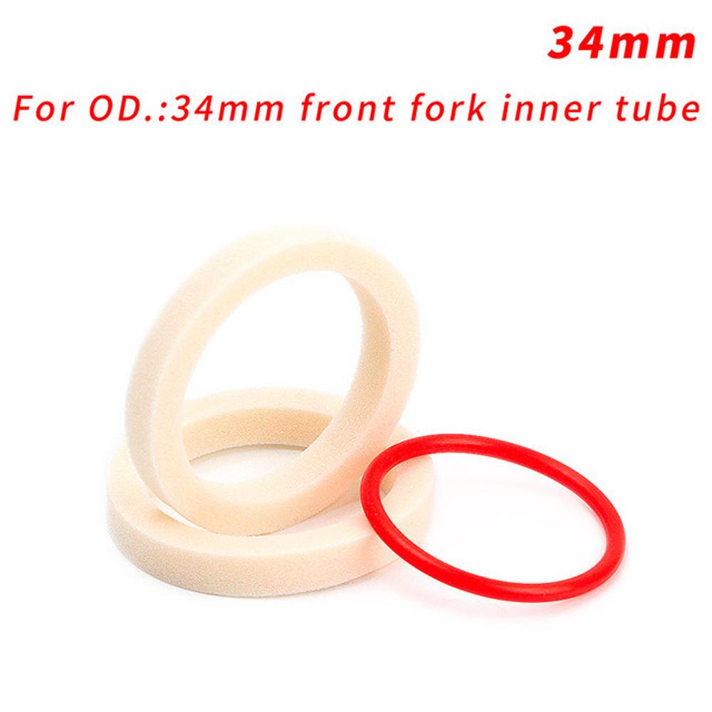 Oil-absorbing Bicycle Fork Oil Sponge Bicycle Fork Sponge Ring Oil Sealed Foam Bike Suspension Fork