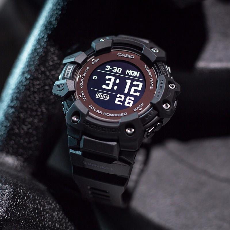Casio Мужские часы G-SQUAD Series Черные GBD-H1000-1PRD GBD-H1000-1PRD