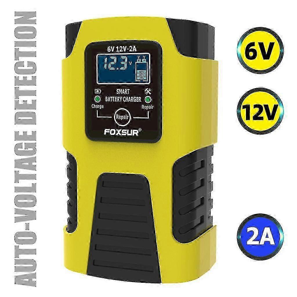 12v 6v Car Motorcycle Jump Starter Portable Maintainer Power Battery Charger hwyno.40