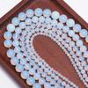 Hanmade 4/6/8/10/12mm Spacer Loose Beads DIY For Necklace Bracelet Charms Natural Opal Stone Jewelry Making Round