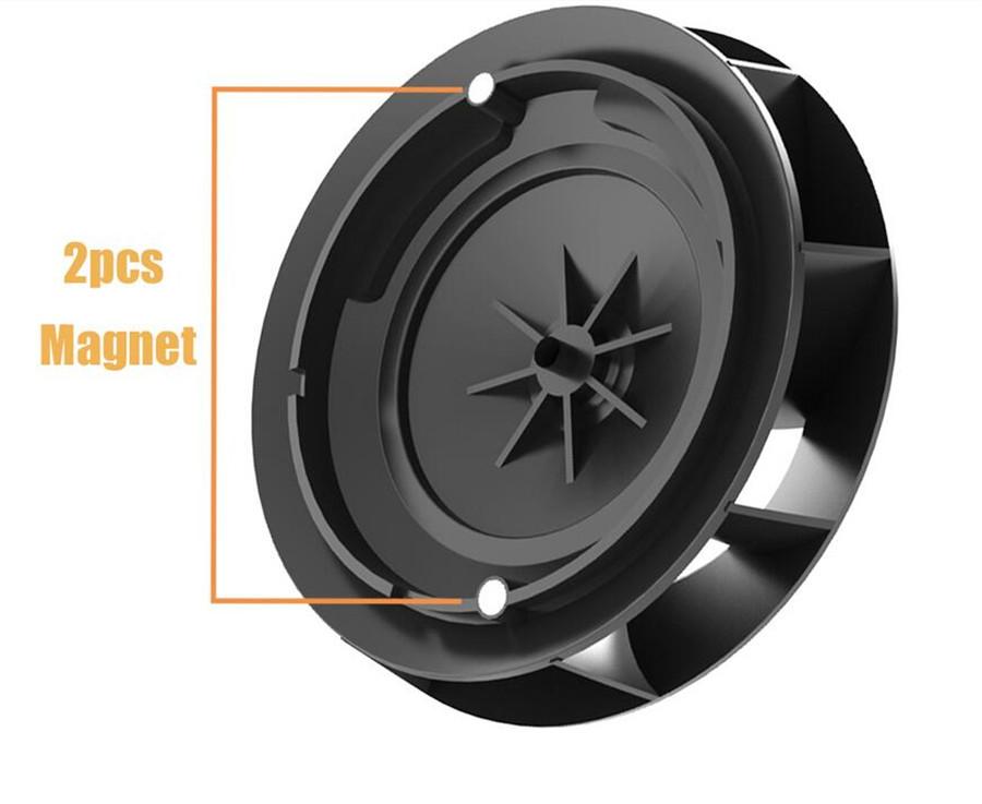 12V 24V 5000W Diesel Parking Heater Blower Motor Combustion Air Intake Fan PVC