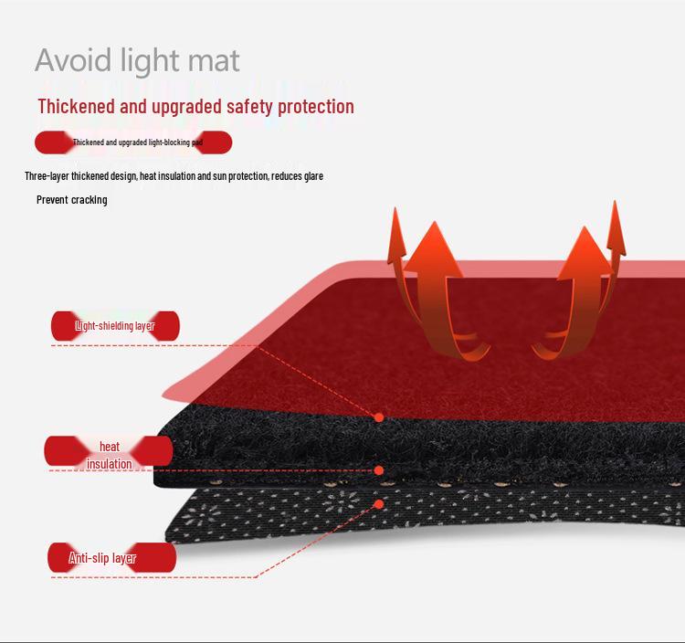 Накладка-шторка на центральную консоль Wuling Hongguang V/S с противоскользящими и светоблокирующими свойствами - Совместима со всеми моделями