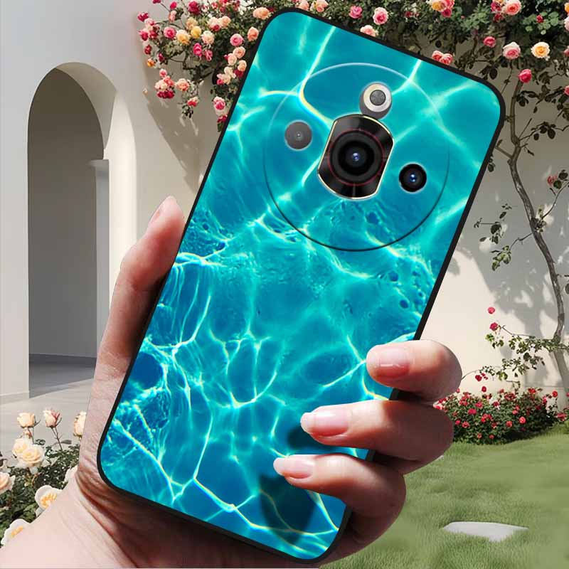 Для ZTE Nubia Focus Pro 5G Чехол Роскошный Принт ТПУ Силикон Матовый Чехол для Телефона Для Nubia Focus Pro Задняя Крышка Защитный Чехол Корпус