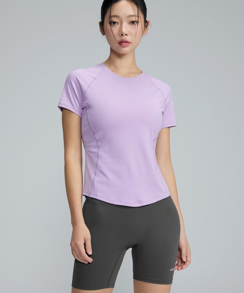 XEXYMIX Daily Feather Slim Fit Short Sleeve Funky Lime