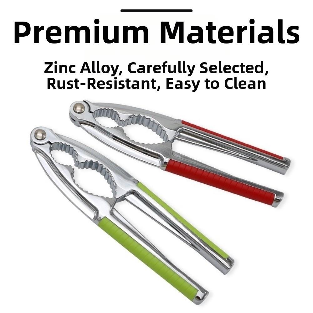 Stainless Steel Nut Cracker Multi-Function Plier Design Walnut Cracker Nutcracker Quick Crack Nut Sheller Cooking Utensils