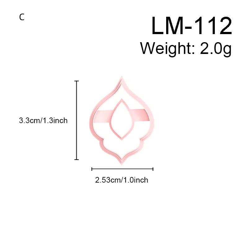 Уникальные формы из полимерной глины Формы для резки глины Инструменты для серег, ювелирных украшений, орнаментов своими руками