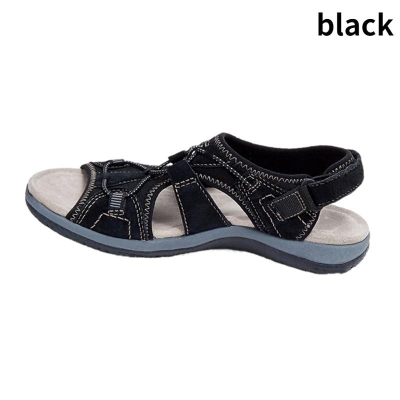 Женские походные сандалии Спортивные сандалии с регулируемыми ремнями на липучке Легкие водонепроницаемые спортивные пляжные сандалии Уличные сандалии