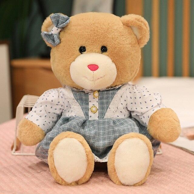 1 шт. 30/40 см Kawaii пара плюшевых мишек кролика плюшевые игрушки милые рождественские куклы на день Святого Валентина мягкие мягкие подушки с животными хорошие подарки