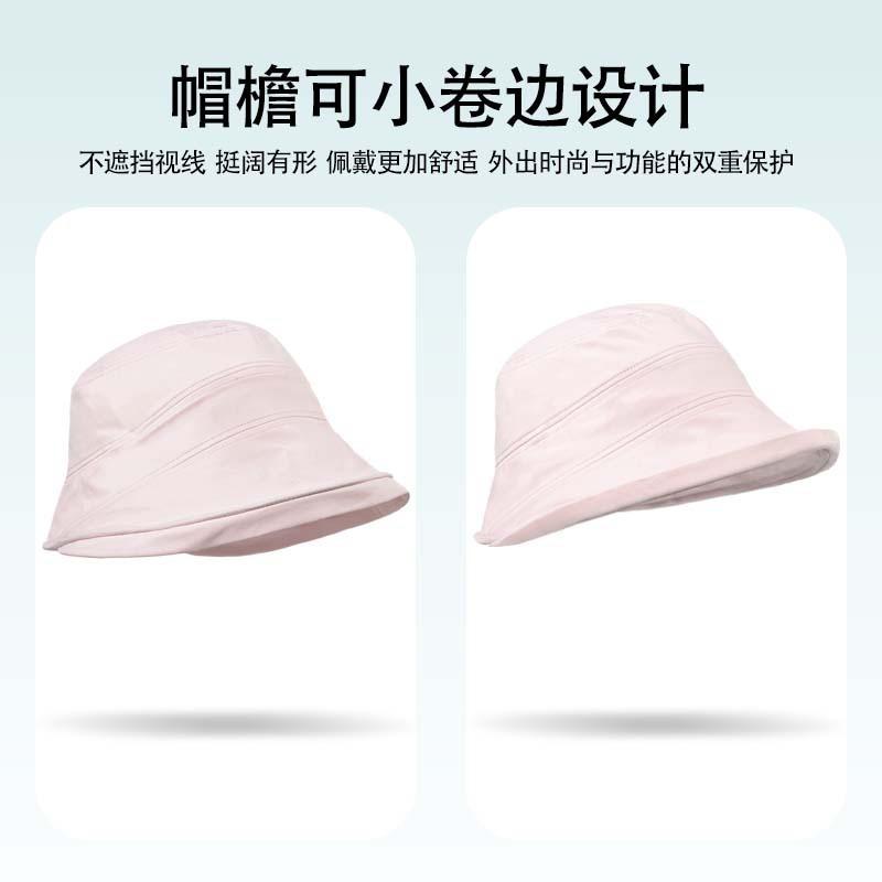 Весенне-летняя женская шляпа от солнца конфетного цвета, универсальная шляпа от солнца, защита от УФ-лучей, дышащая шляпа-ведро, шляпа от солнца