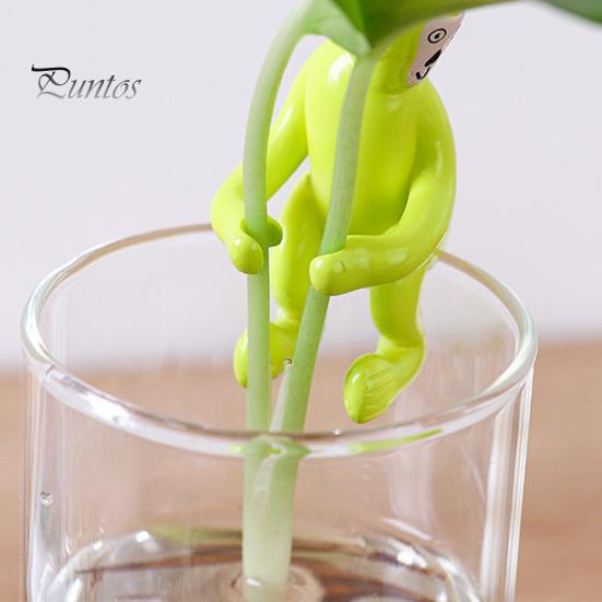 3/6 шт. держатель для поддержки растений в форме обезьяны, инструмент для роста растений, держатель для почек, стеблей, побегов и черенков