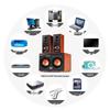 SAST SA-6601 Мощный настольный Bluetooth-динамик для мультимедиа, штекер CN (адаптер в комплекте)