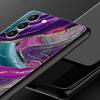 Чехол для телефона с узором из блестящего мрамора для Samsung Galaxy S22 S21 S20 Ultra FE 5G S10E S10 S9 S24 Plus S23 Силиконовый