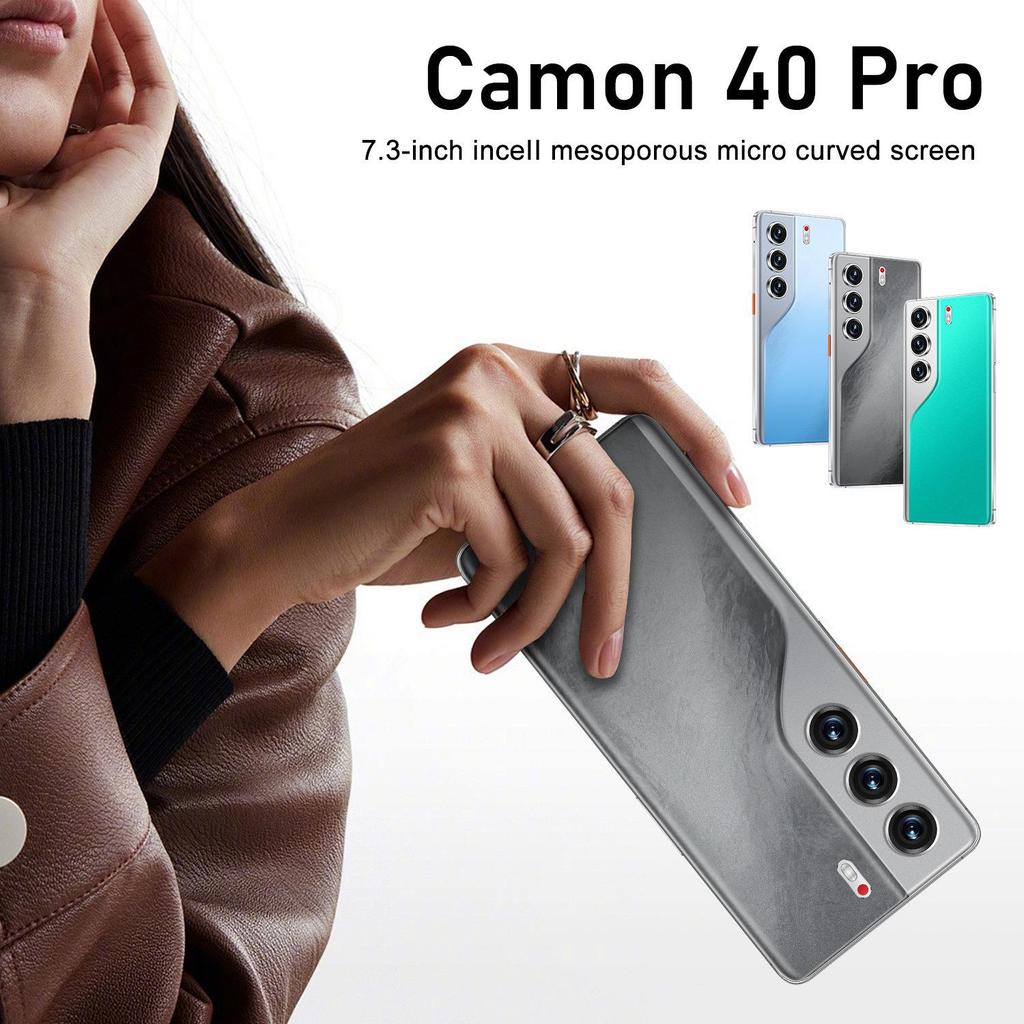 Camon40 Pro: Новый 7,3-дюймовый Incell экран, Android-смартфон 6+128 ГБ с быстрой зарядкой.