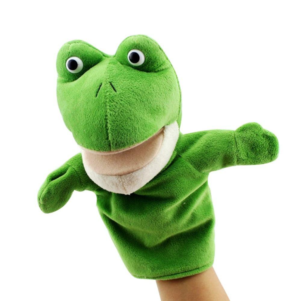 Cartoon Plushed Doll Soft Anime Doll Universal Hand Finger Puppet Narrate