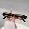 Narrow Oval Sunglasses Women  New Fashion Outdoor Decor Shades Trendy Luxury Brand Design Vacation Casual Sun Glasses