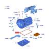2X 10R60 Transmission Pan Gasket HL3Z-7A191-B For Ford Ranger Bronco Mustang 2018-2021 HL3Z7A191A Oil Gearbox Pan Gasket