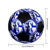 Schalke 04 Indoor Soccer Ball Colorful Machine Stitched PVC Size 5 Team Training Competition Ready Durable High-Bounce Cool Sports Gift