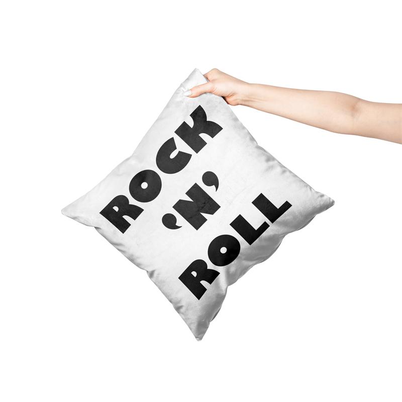 Aertemisi 18'' X 18'' Rock 'N' Roll Square Throw Pillow Cushion Covers Cases Pillowcases For Sofa 45Cm X 45Cm