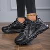 Кроссовки Женская обувь Женская спортивная обувь Дышащая черная повседневная спортивная универсальная женская обувь Daddy на толстой подошве
